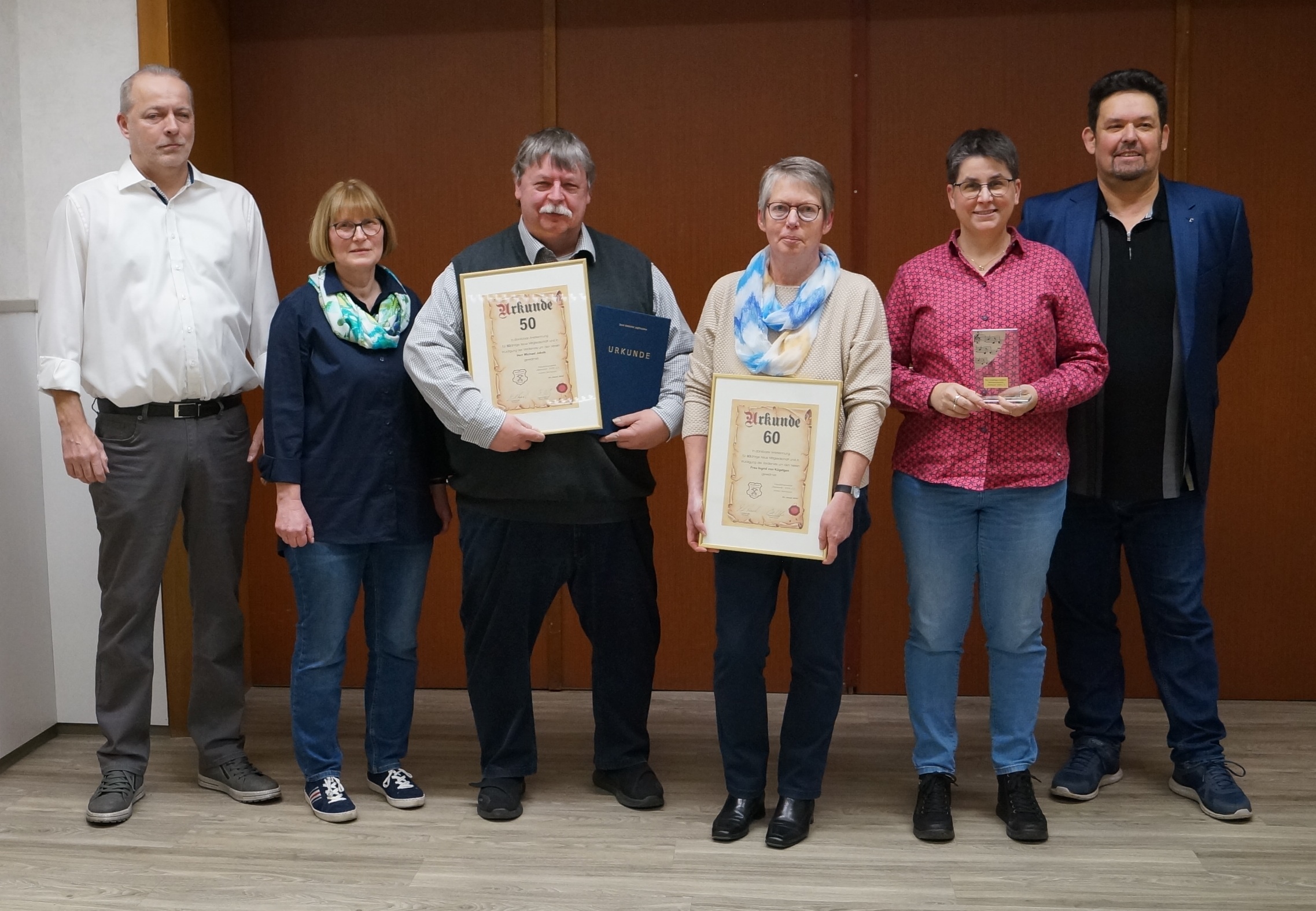 31.01.2025 – Jubilarehrung bei der Mitgliederversammlung